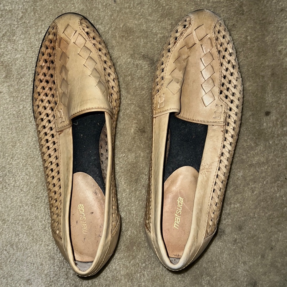 Matsuda Japanese Leather Slip-on Men’s Shoes